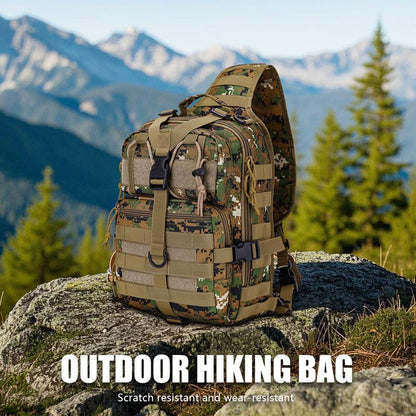 Springtok Portable Cycling Breast Bag,Outdoor Multi-Functional Camo Breast Bag,Cycling Bag,Survival Bag,Travel Accessories,Men'S Messenger Bag,Suitable for Camping,Hiking and Fishing,Bug Bag,Travel Bag,Biker Purse